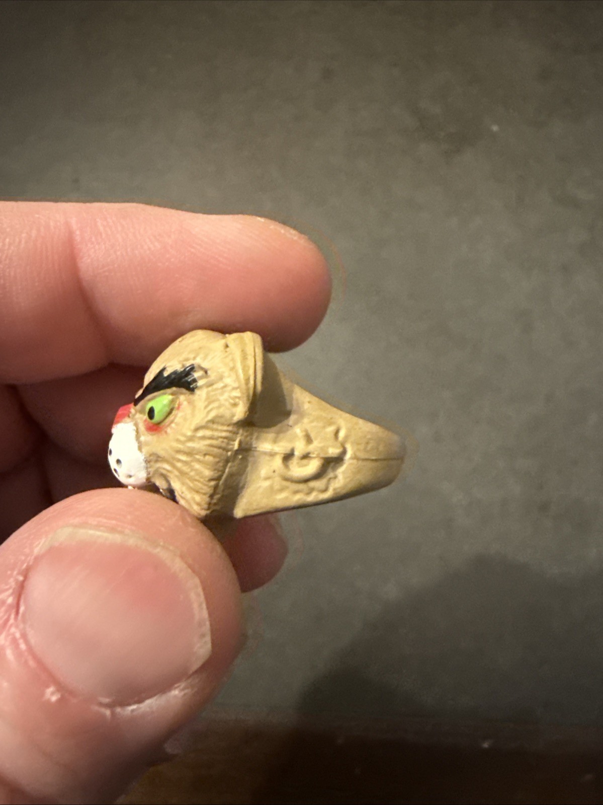 1995 Vintage Fright Fingers Goose Bumps Kids Rings Cuddles Abominable Curly Set