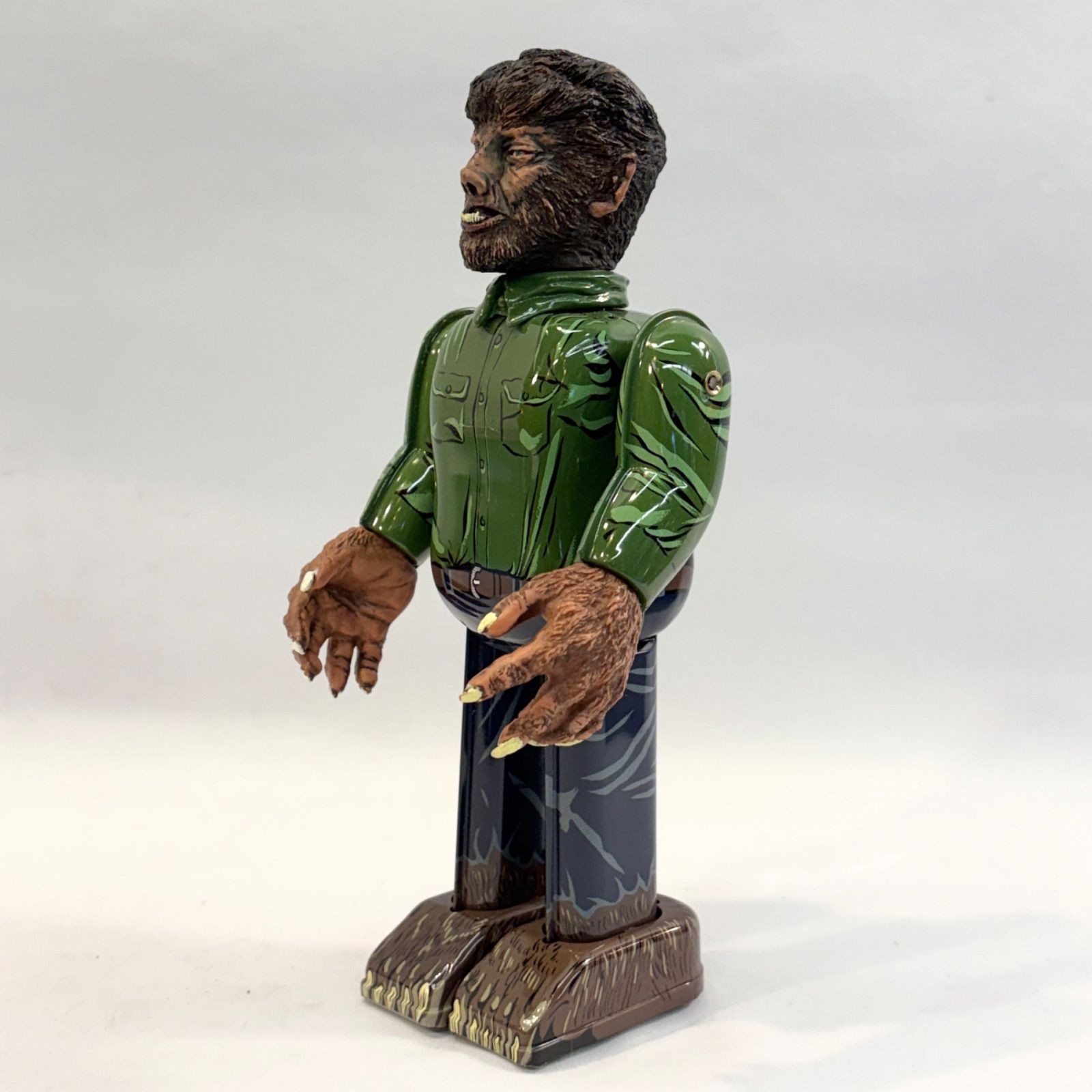 Tin Toy UNIVERSAL STUDIOS MONSTERS WOLFMAN W/BOX F/S FEDEX 2