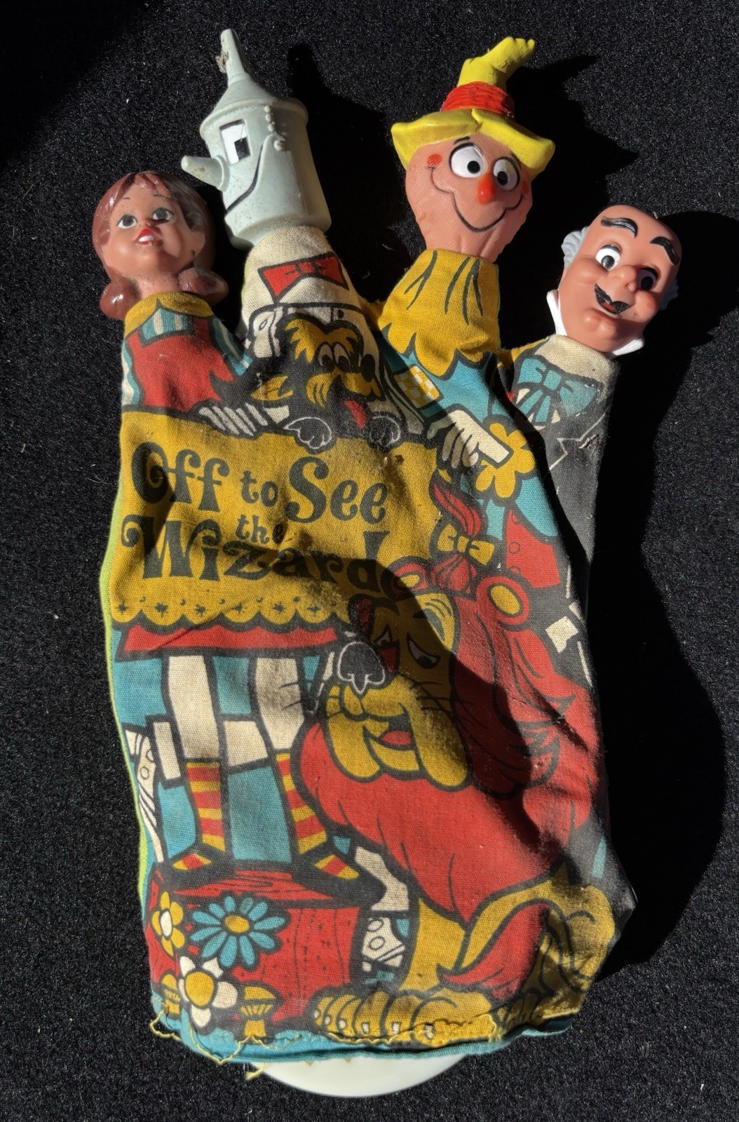 Vintage 1967 THE WIZARD OF OZ TALKING HAND PUPPET MATTEL No Sound