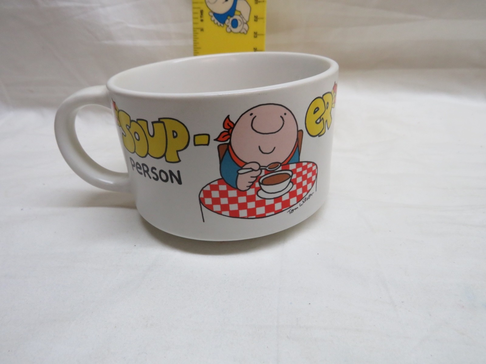 ZIGGY “SOUP’-ER” SOUP BOWL STONEWARE 1980 DESIGNER’S COLLECTION