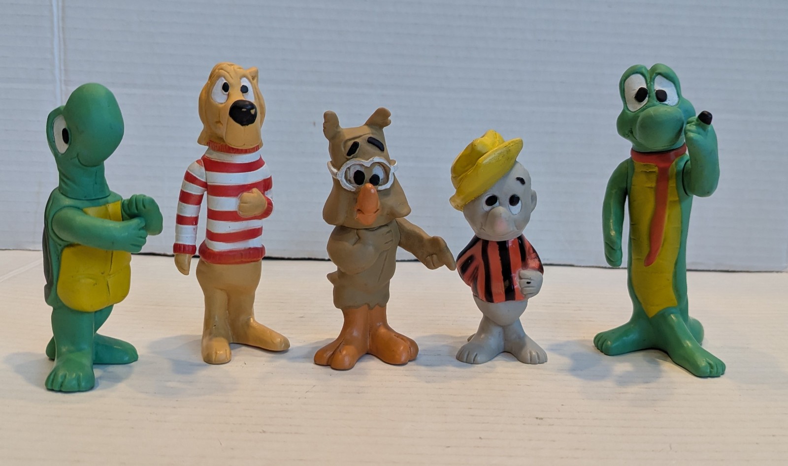 Vintage 1969 Walt Kelly Pogo Figure Lot of 5 – Made in Japan