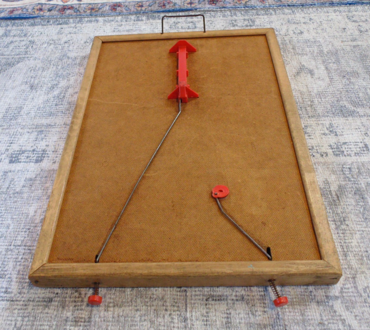 Vintage 1950s Slugger Baseball Action Pinball Game Poosh-M-Up Northwestern