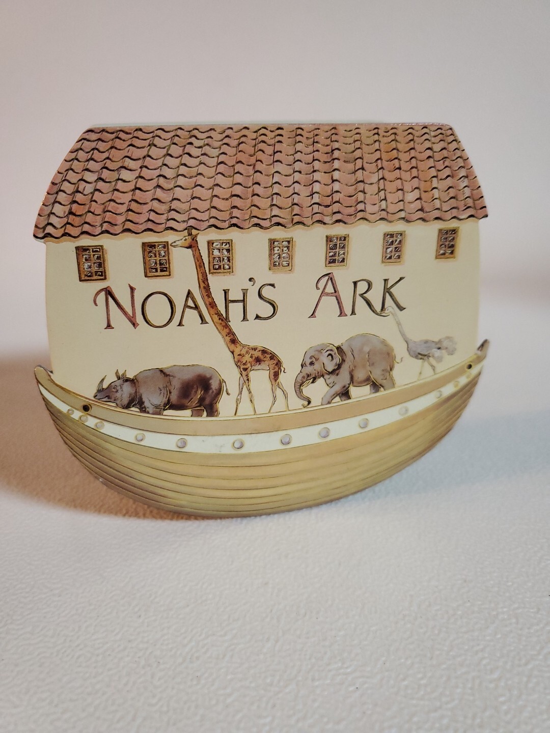 VTG 90s Noah’s Ark Set Shackman & Co. 1993 Hong Kong Plastic Cardboard