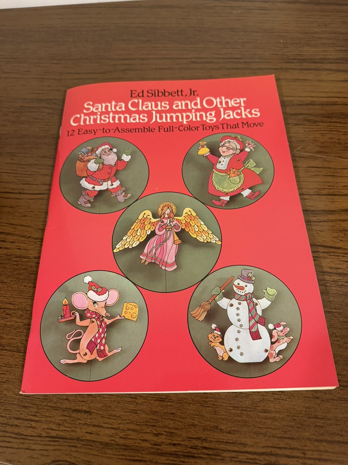 1981 Santa Claus And Other Christmas Jumping Jacks By Ed Sibbett Jr
