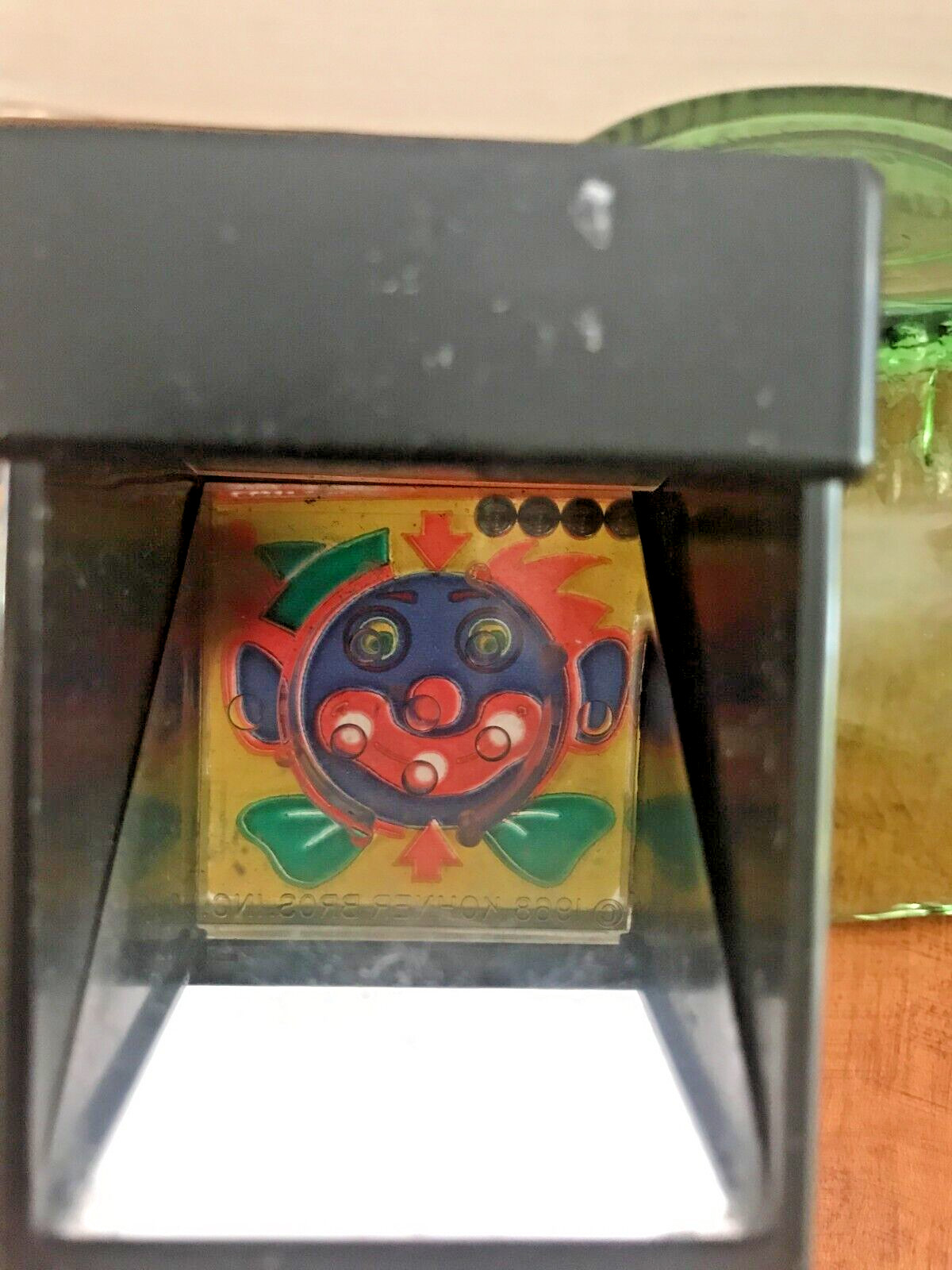 VINTAGE NERVOUS BREAKDOWN 1968 KOHNER TOYS BALL TILT GRAVITY PUZZLE GAME – CLOWN
