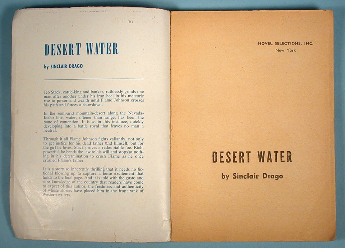 1945-1951 3 Western Digest Pulp Magazines Zane Grey Gunsmoke Galoot Dell Hillman