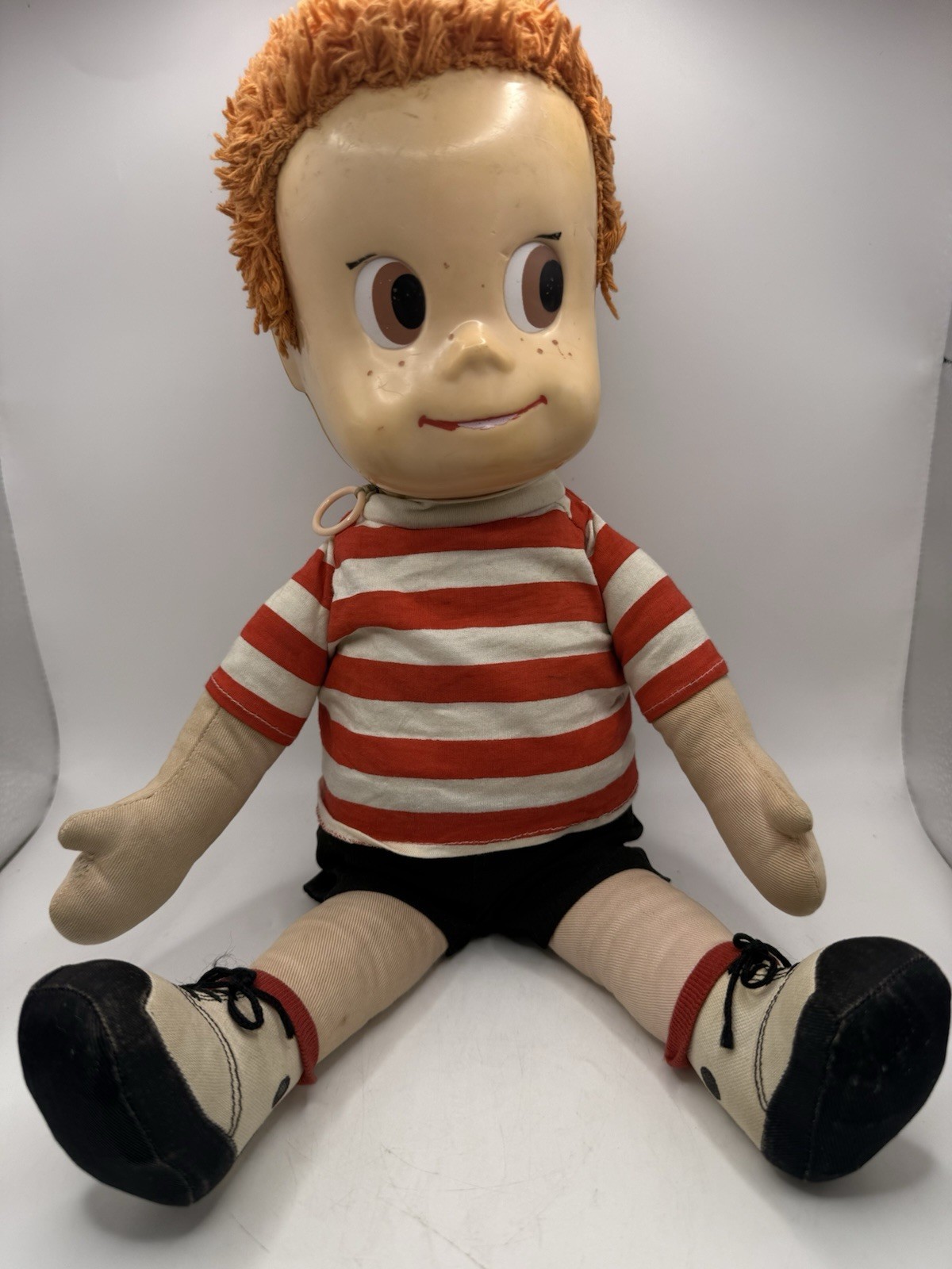 Vintage 1960 Matty The Mascot Talking Mattel Yacker Plush Doll