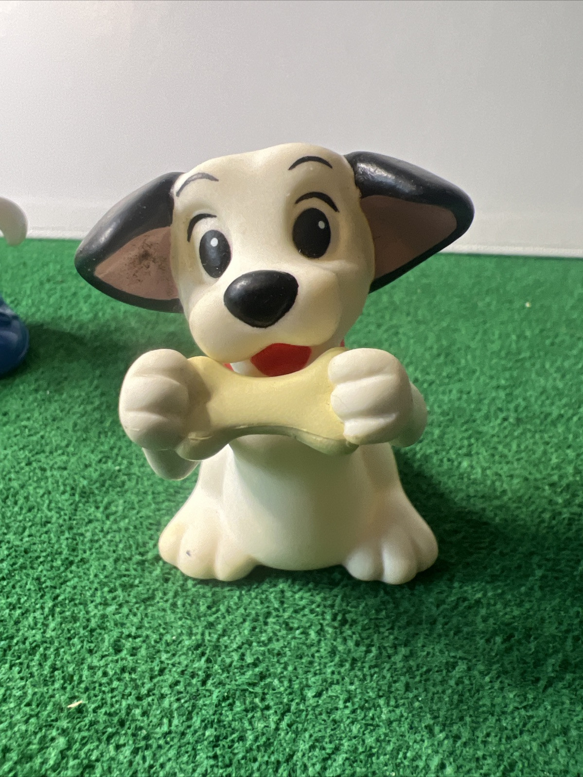 Snoopy Vintage 1966 Dog Peanuts in Cowboy Farmer Hat Toy Figure 101 Dalmatians