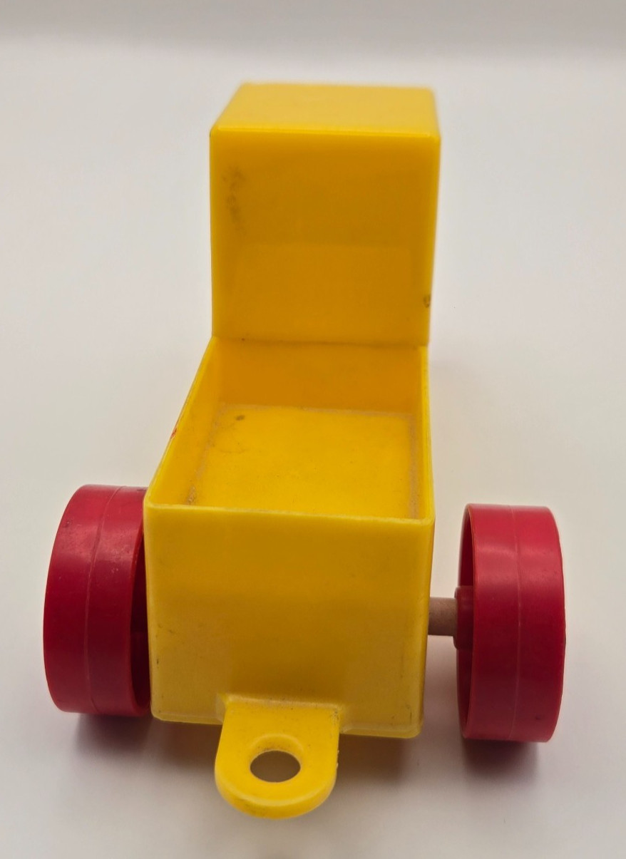 Vintage Kusan Truck Cab & Car Trailer – Plastic Toy