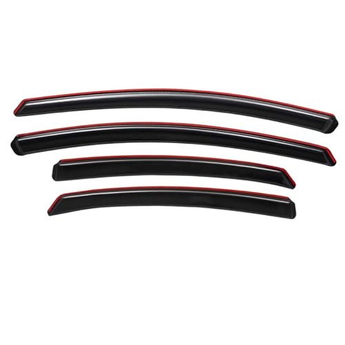 Lightronic Extra Durable Clip-on in-Channel Auto Vent Window Visors, In-Channel