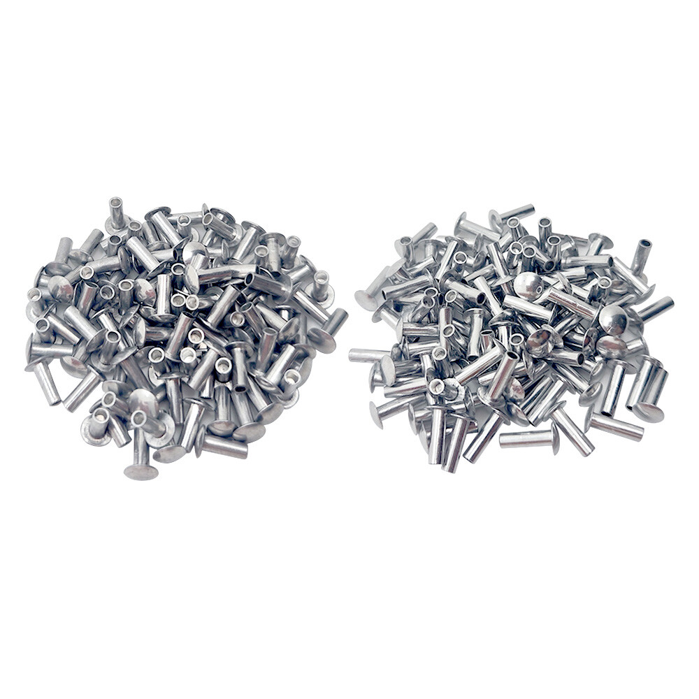 Semi Tubular Rivets For Tonka 800 Piece Super Assortment Toy Parts 1/8″ Diameter