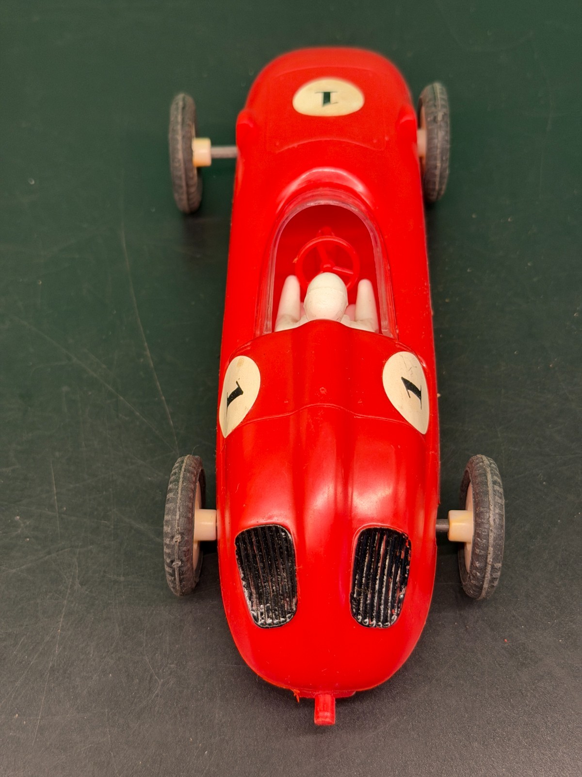 Vintage Lucky Toys Porsche F1 Racing Car No.138 WORKING Friction Boxed 1960s