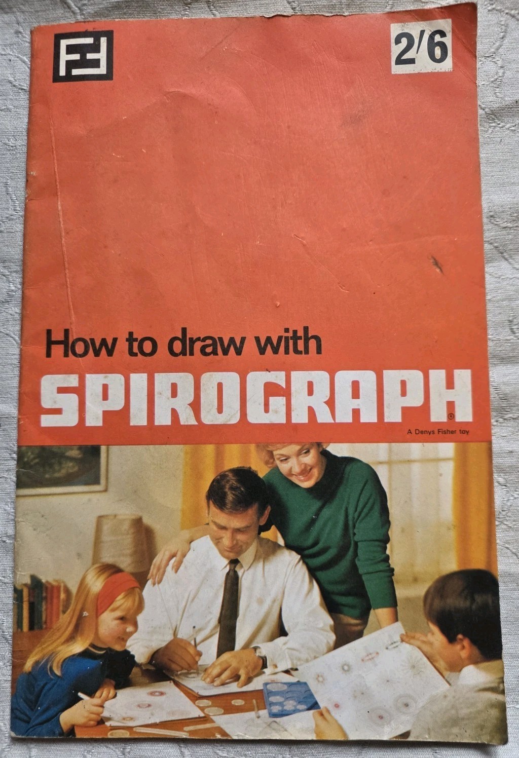 Vintage Genuine Spirograph 1967 instruction book. Pre Owned