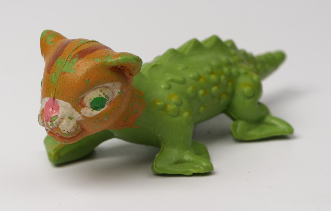 Vtg 1972 Catagator Cat Alligator Figure Mixed Up Zoo Animals Series Steven Mfg