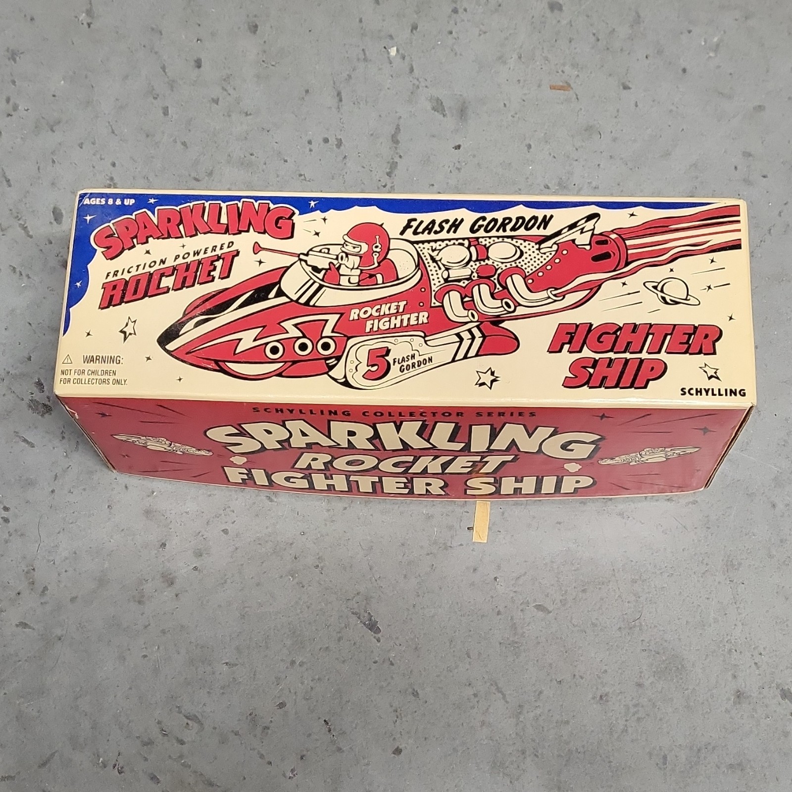 Flash Gordon Sparkling Sparkling Fighter Ship 2004 Schylling