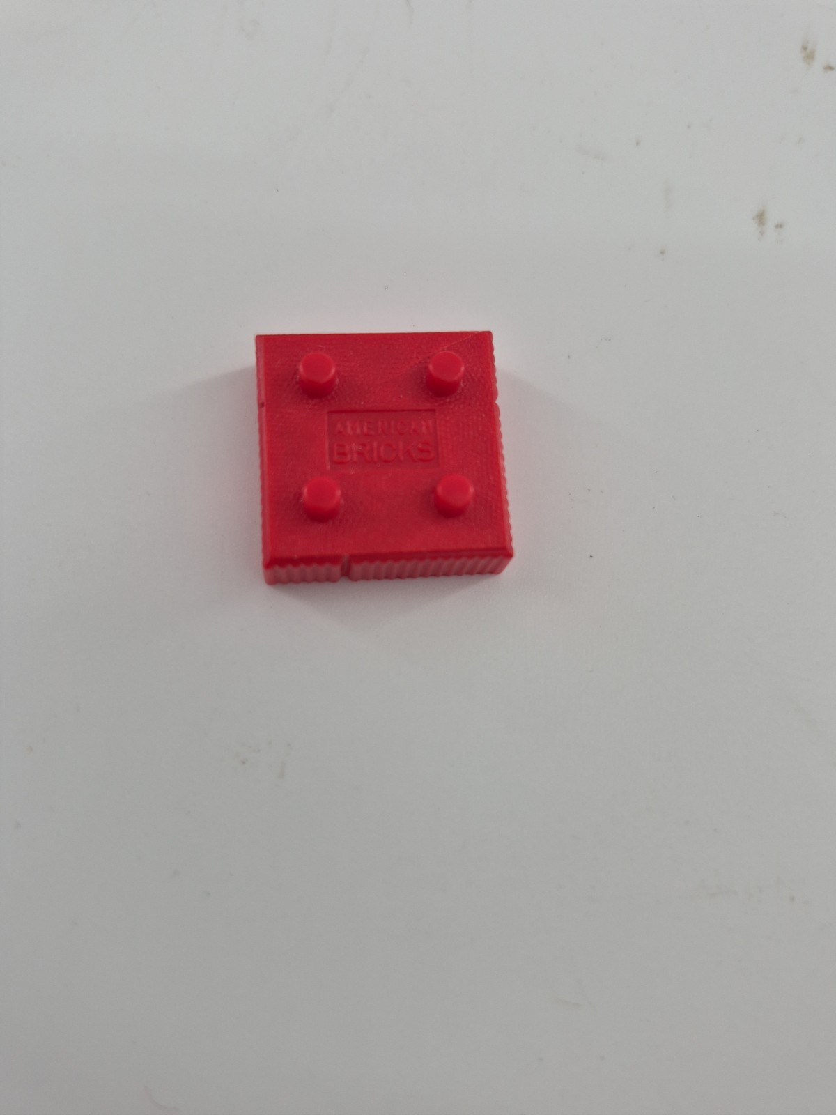 Large Lot – Vintage American Bricks Red and White Building Blocks With Booklet