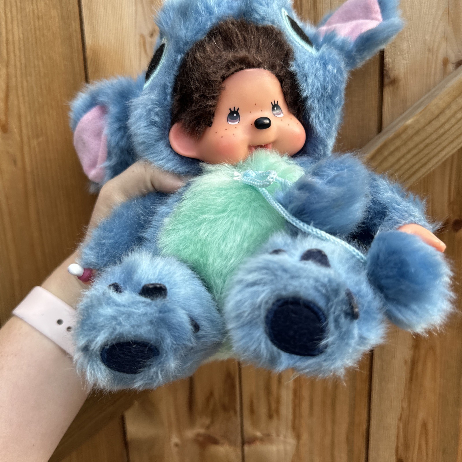 Doll in Stitch Costume Mengqiqi Woke Love Baby Toy Plush 10” inch