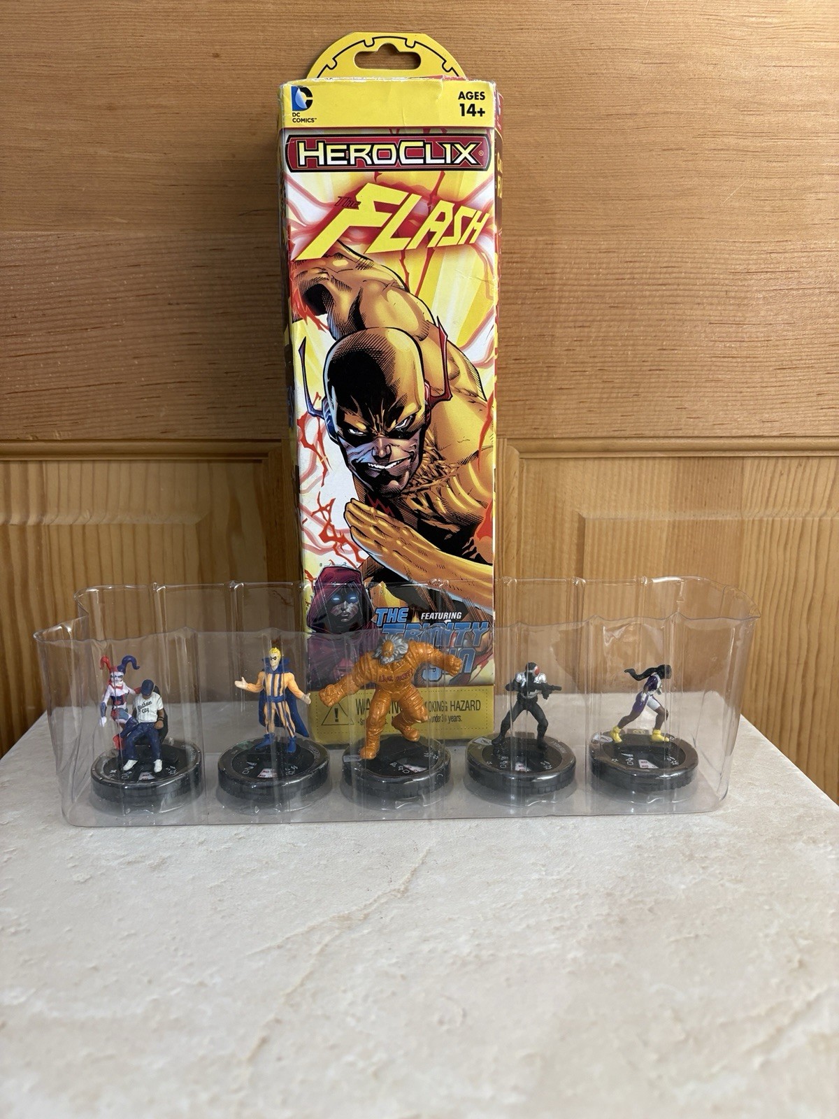 2014 DC HeroClix The Flash Rogues Fast Forces Pack WizKids New Open Box”