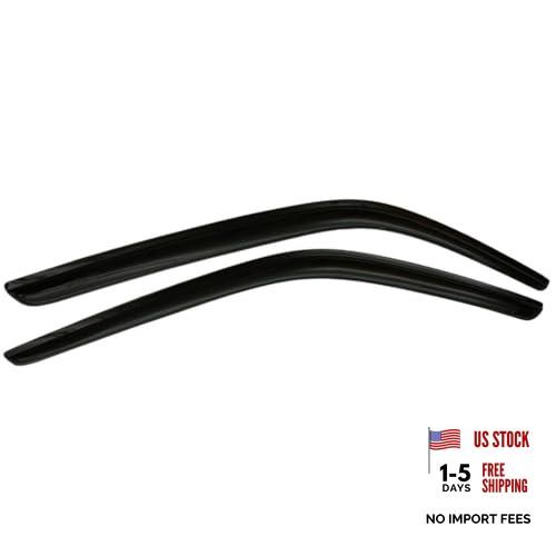 [AVS] Outside Mount Rain Guards For 2005 – 2010 Dodge Outside Mount – Smoke
