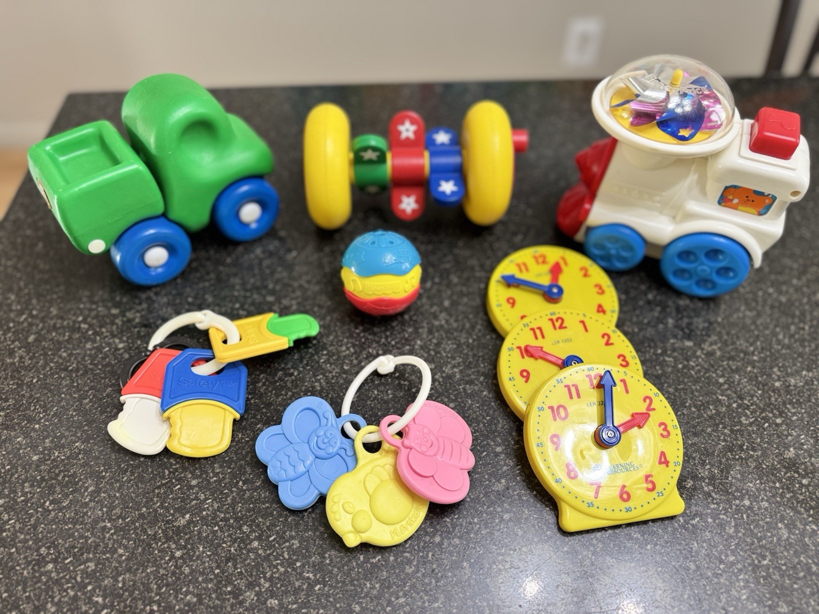 Vintage Baby & Toddler Toy Lot – Fisher-Price, Little Tikes & Learning Resources