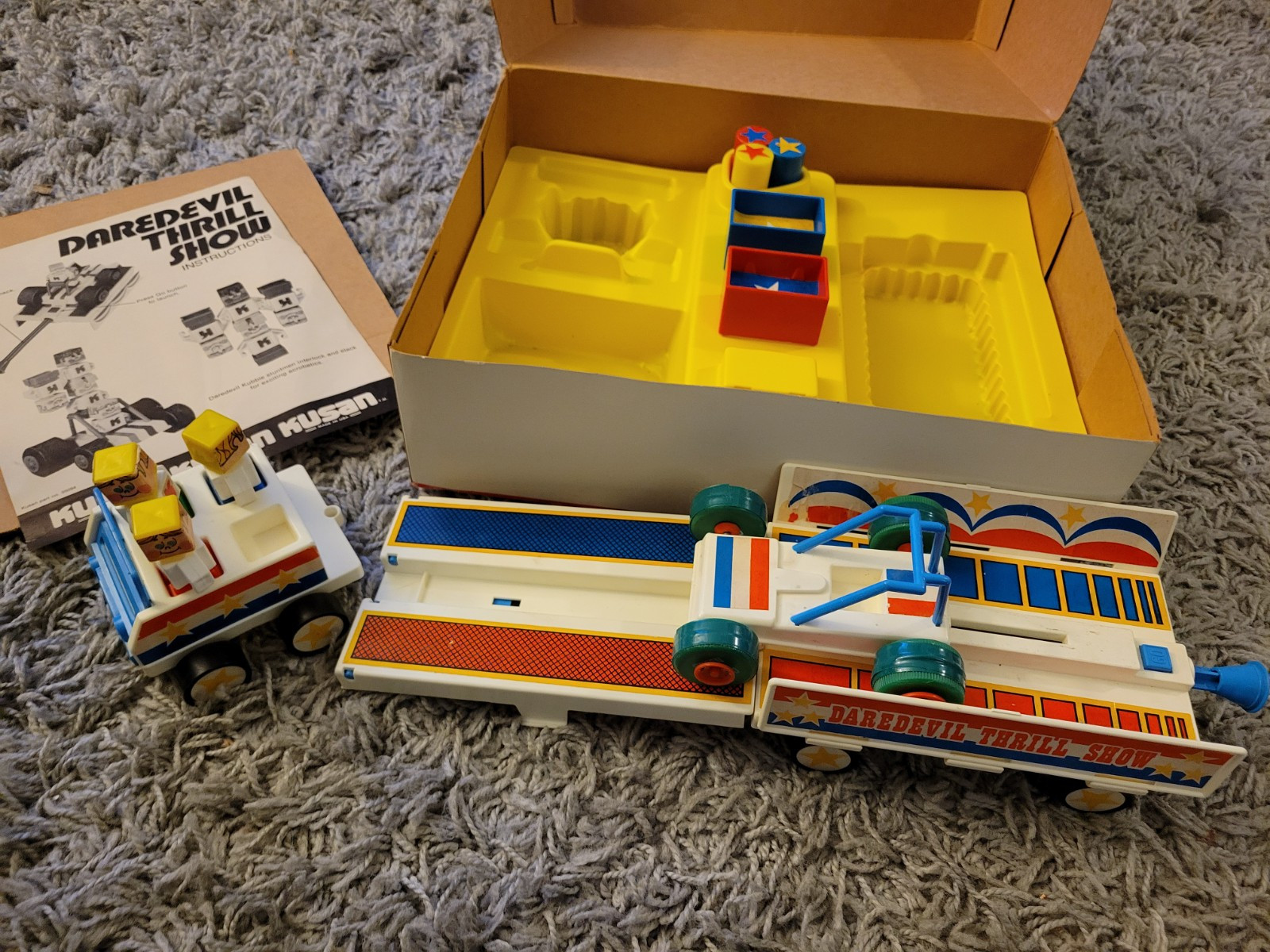 🔥🔥🔥 Vintage Kusan Daredevil Thrill Show – Tested Works – Extremely RARE