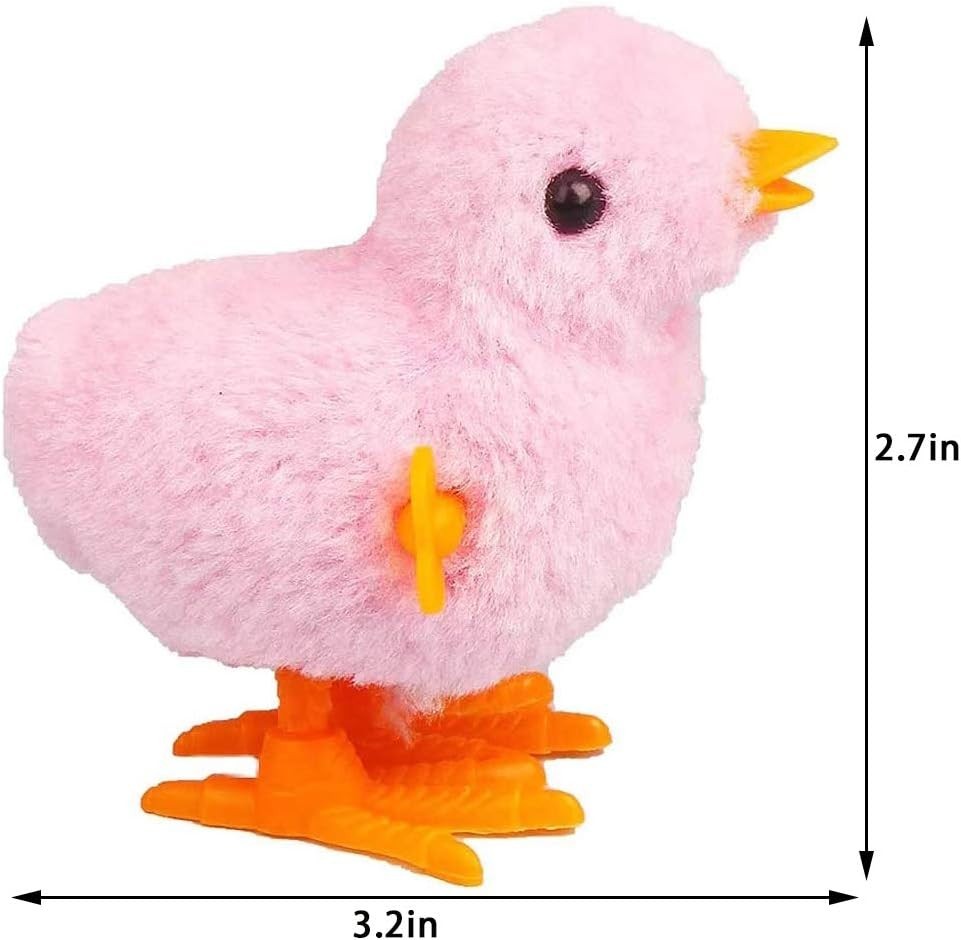 Fun Wind-Up Animal Toys – Jumping Chicks & Bunnies – Ideal Party Favors & Gifts
