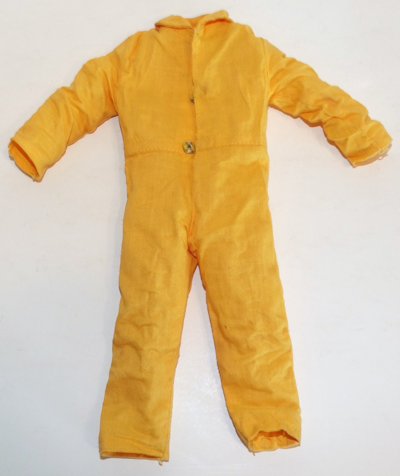 GI Joe 1975 Vintage AT Smoke Jumper Yellow Jumpsuit Variation Hasbro #7371