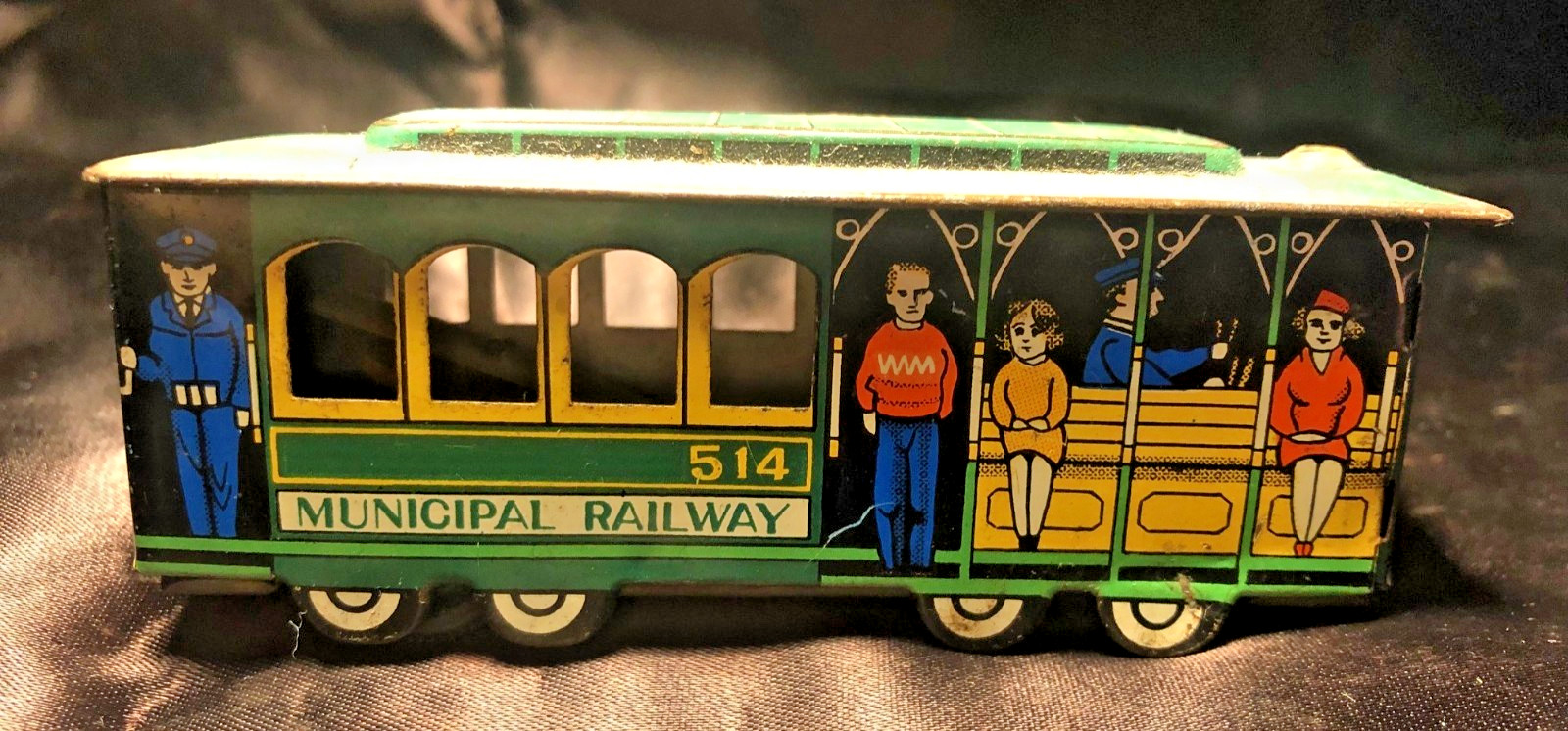 Tin Toy San Francisco Cable car