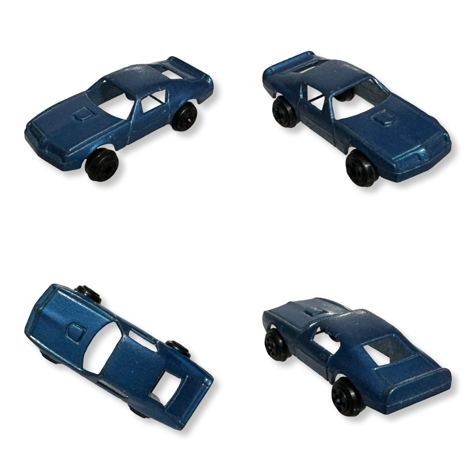 Zylmex Zee Toys Trans Am 2″ Die Cast Car – Metallic Blue – Hong Kong 1970s