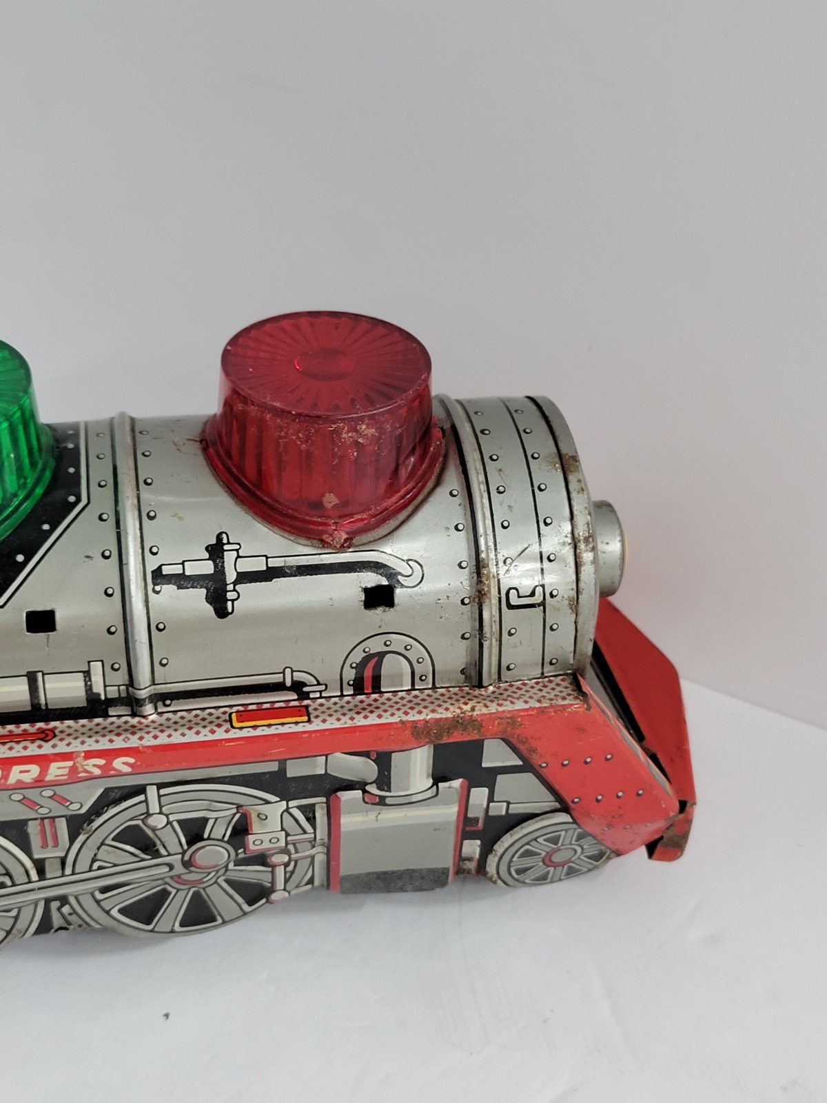 Vintage 1960’s Overland Choo Choo Express Engine – Battery Operated – Kanto Toys