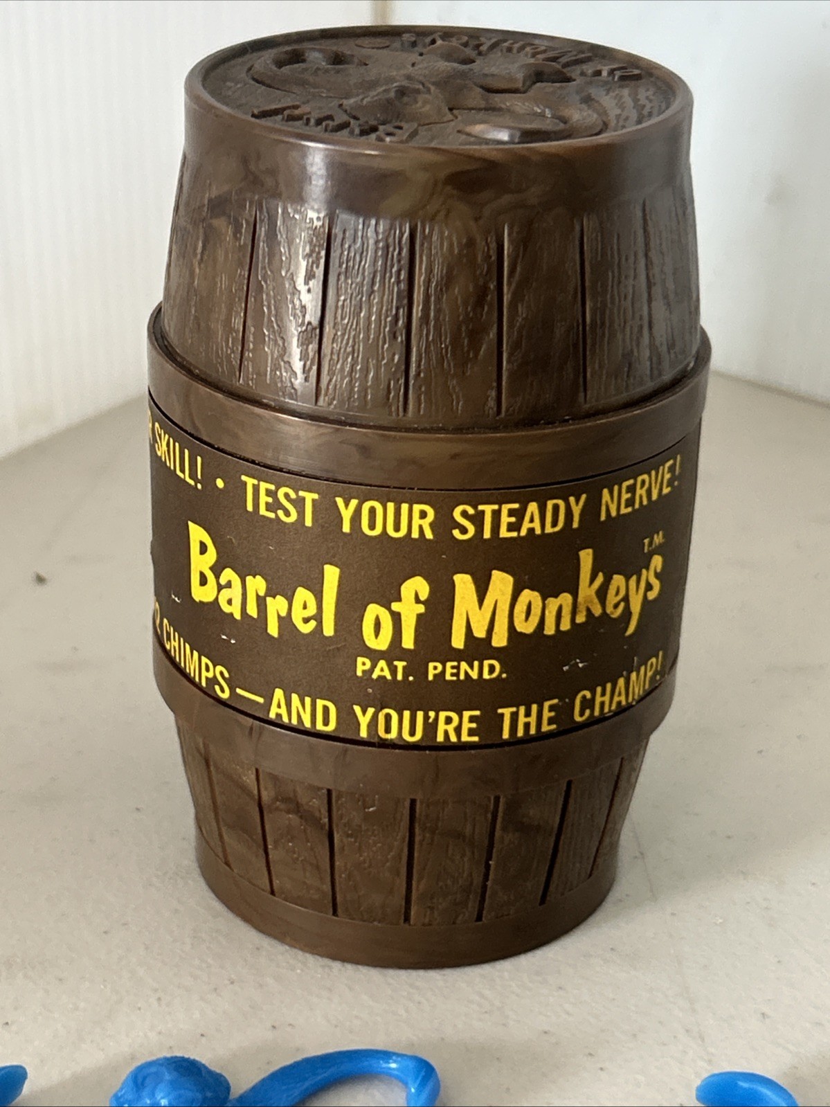 Barrel of Monkeys 1966 Lakeside Toys No. 8312 – Vintage Game – Mid Century Toy