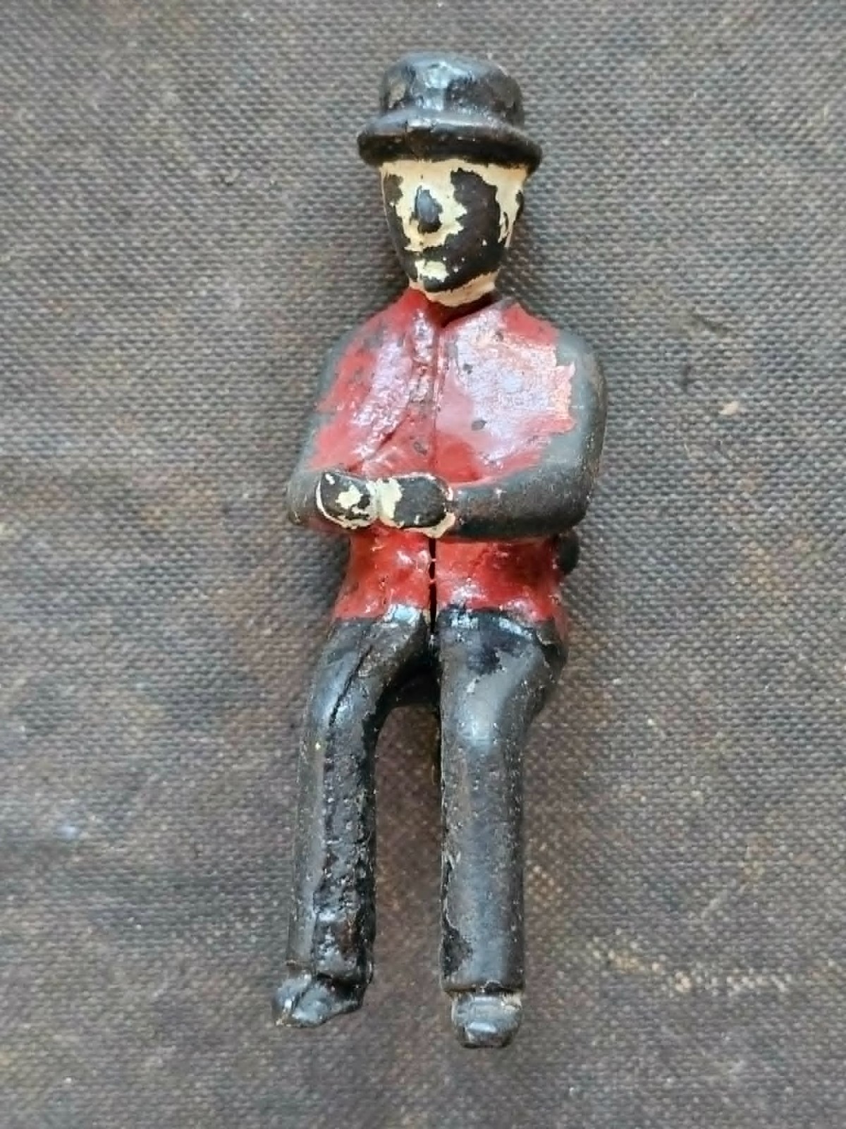Replacement cast iron figure for Wilkins Horse Drawn toys