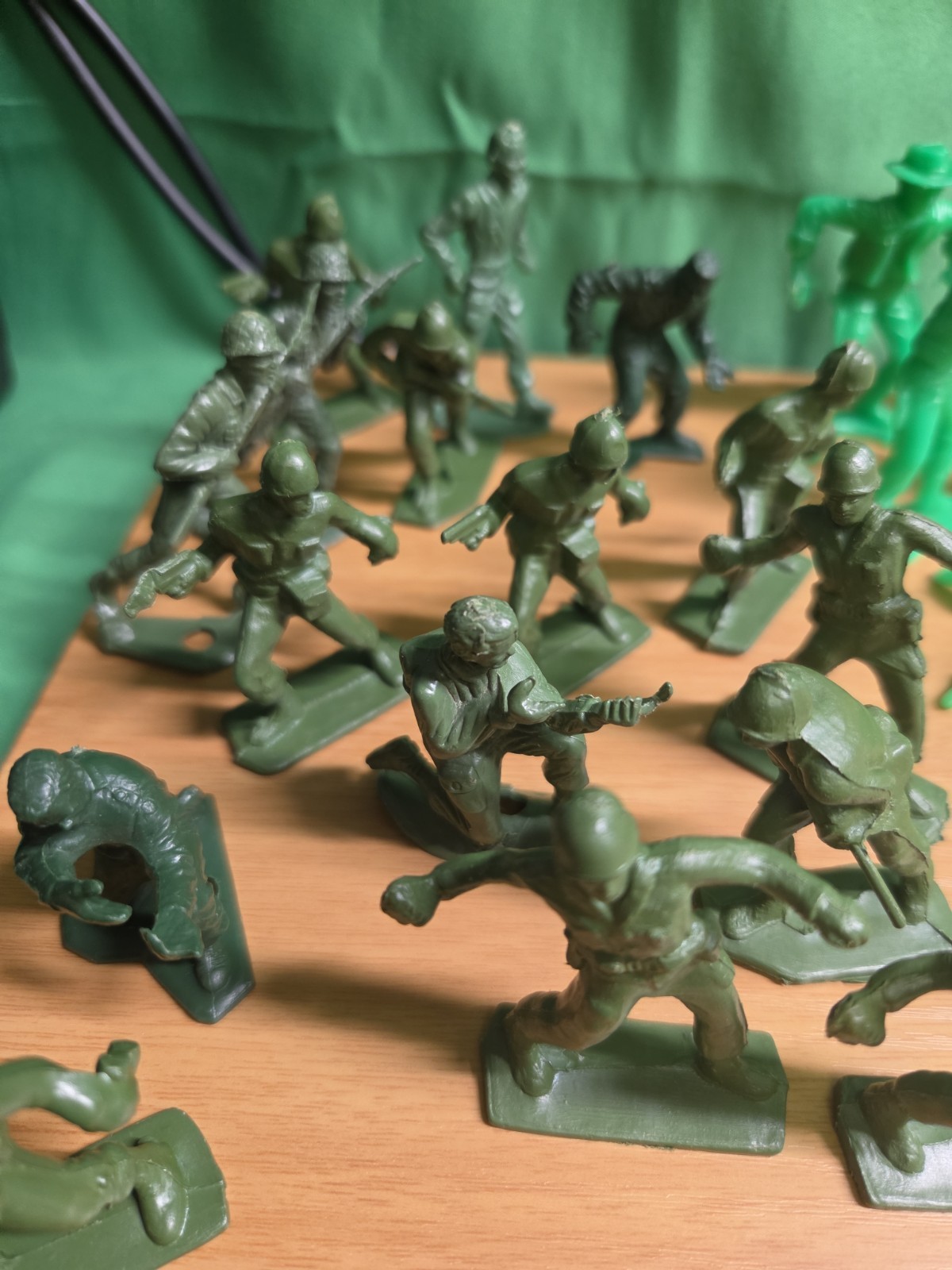 Vintage Tim-Mee Toy Processed Plastic Cowboys Indians And Soldiers 47pcs
