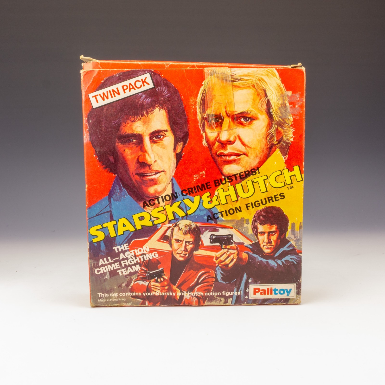 Vintage UK Exclusive Palitoy – Starsky & Hutch Twin Pack Action Figures – Boxed
