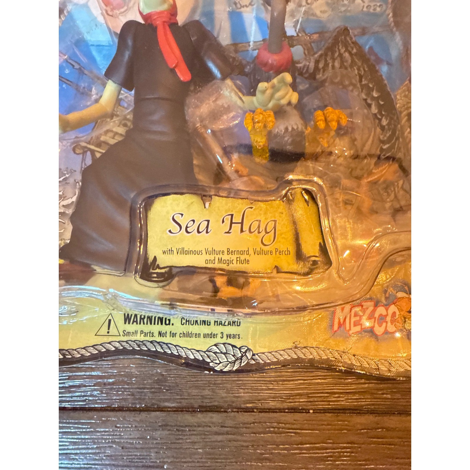 Mezco Popeye the Sailorman Sea Hag Figure Unisex OS Vintage 2001 Collectible