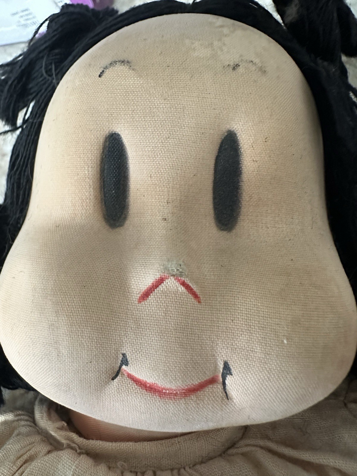 Little Lulu Doll Ideal Toy Co 1930s Composition Head Cloth Body Original Dress