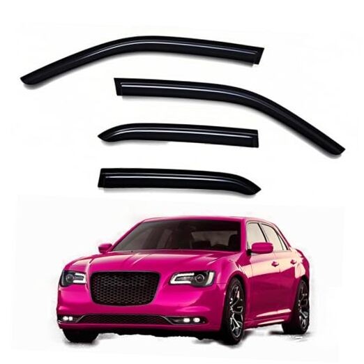 Window Visors Rain Guards fits 2011-2023 C-hrysler 300, Out 11-23 Chrysler 300