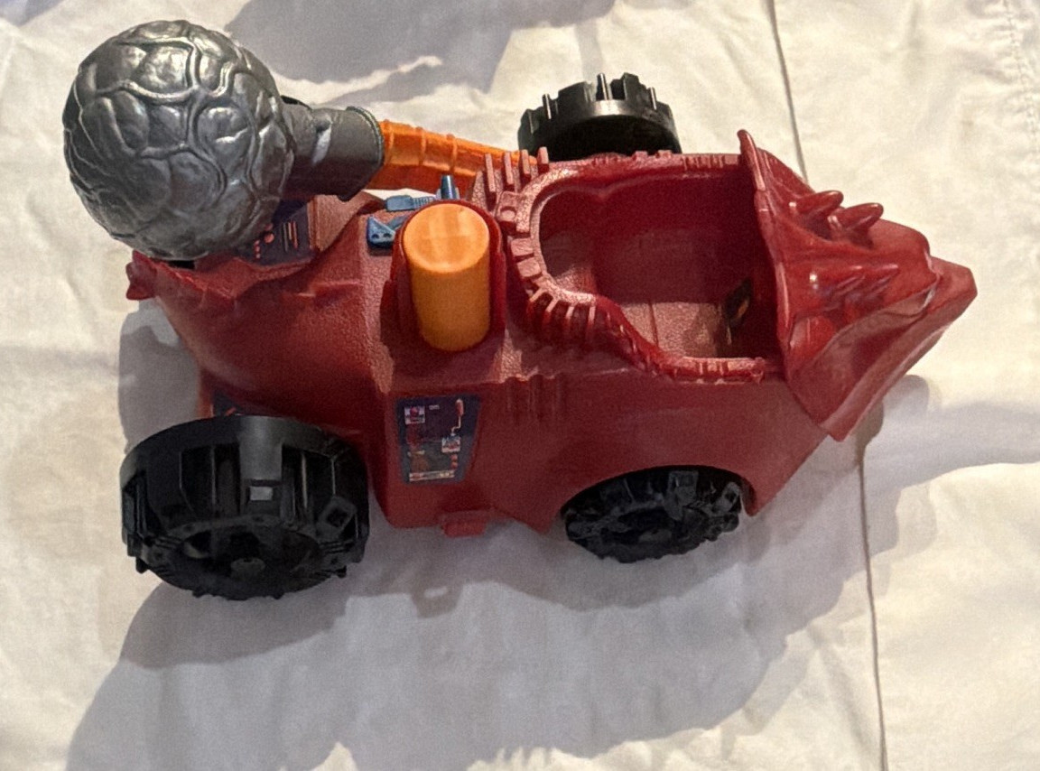 Vintage He-Man MOTU Bashasaurus Vehicle 100% Complete Mattel 1985 Original