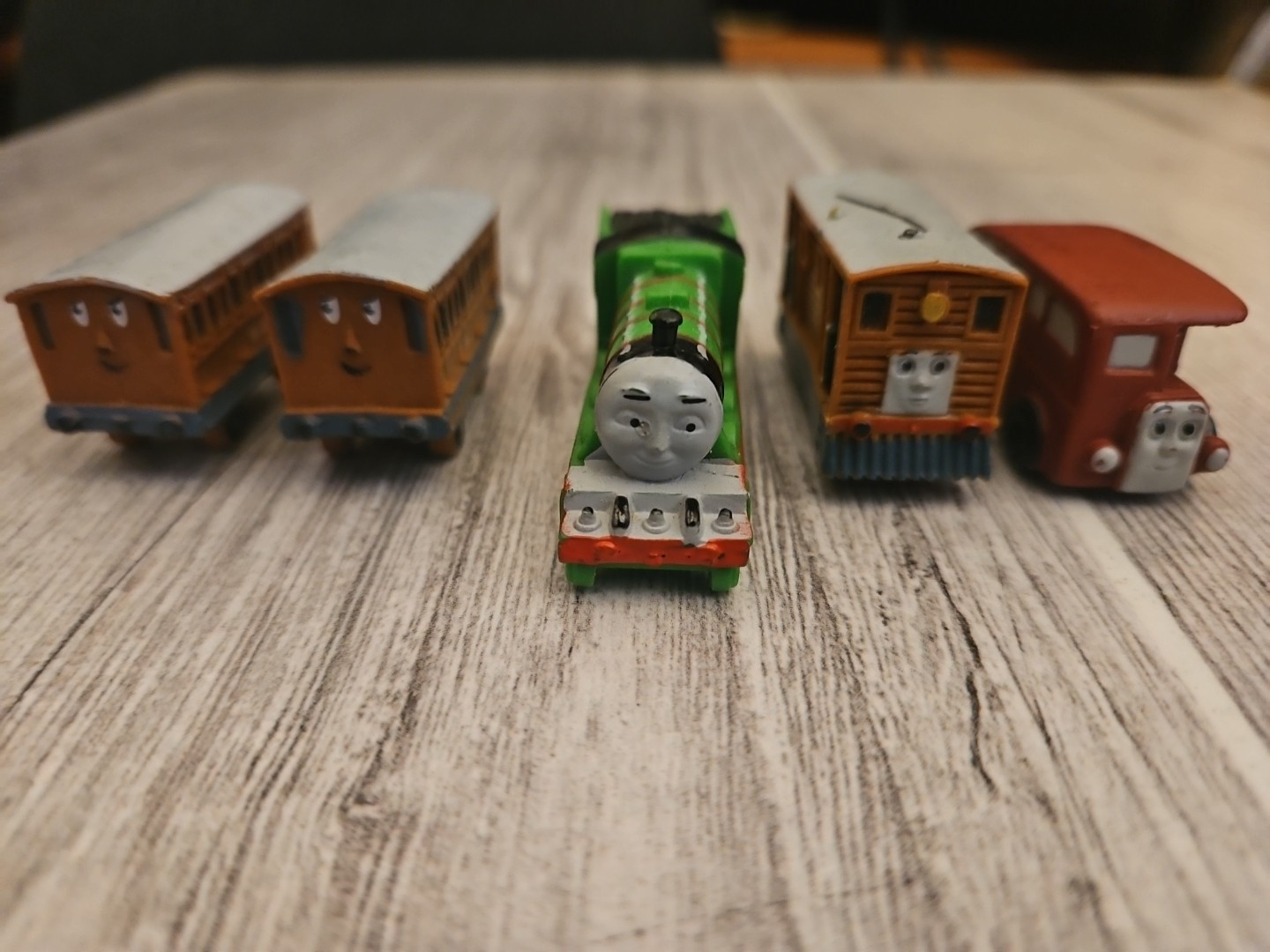 Thomas The Tank Britt Allcroft 1984 Rubber. Toy Bundle X 10 Cake Topper