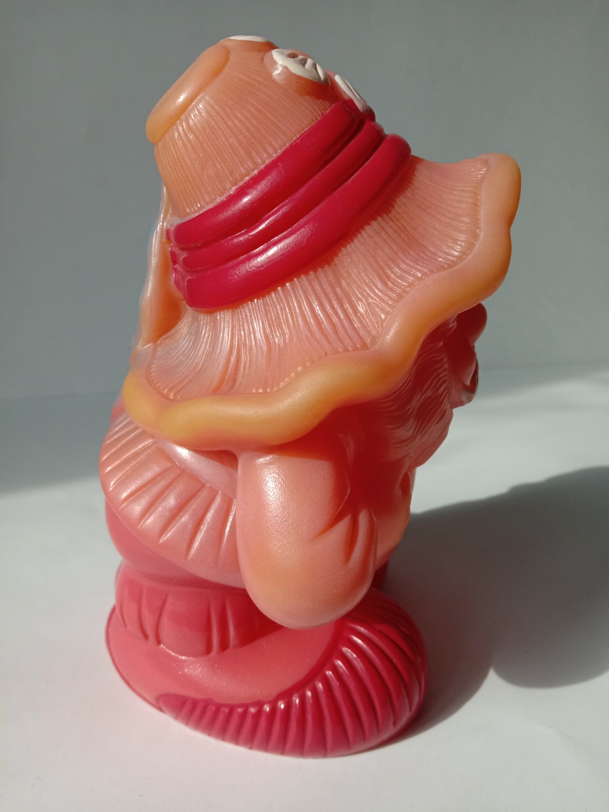 Vintage rubber toy “Good Forest Grandfather” from the USSR period