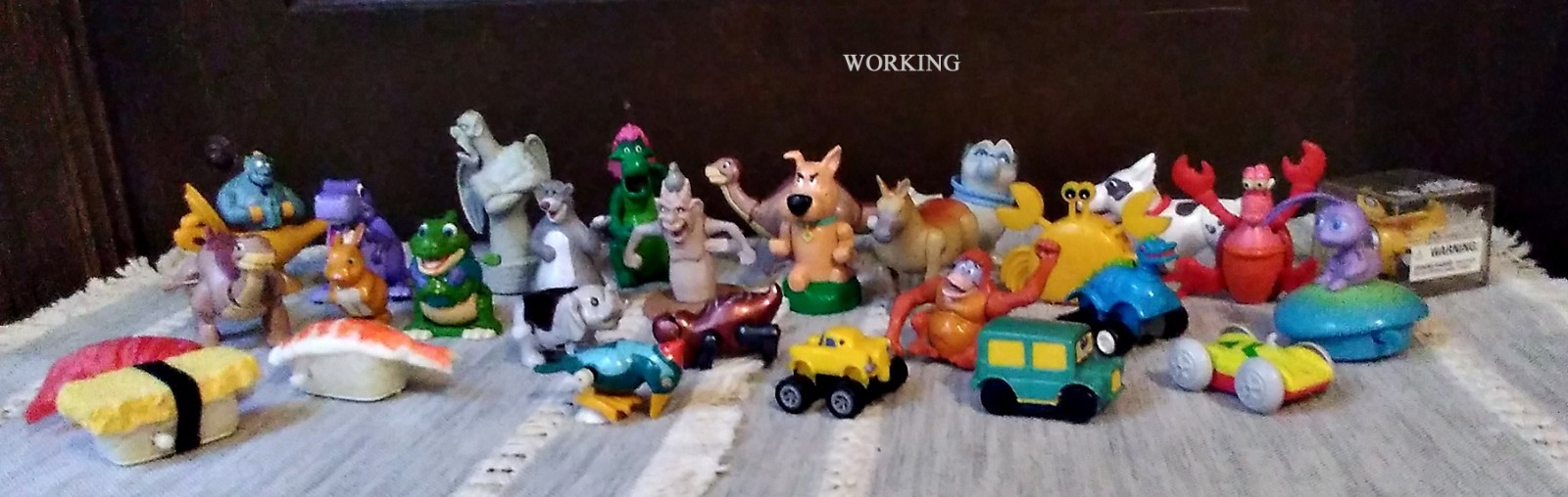 Estate 55 Vintage Wind Up Toys 1980’s-2010 Tomy Disney Yoni McDonalds Plus