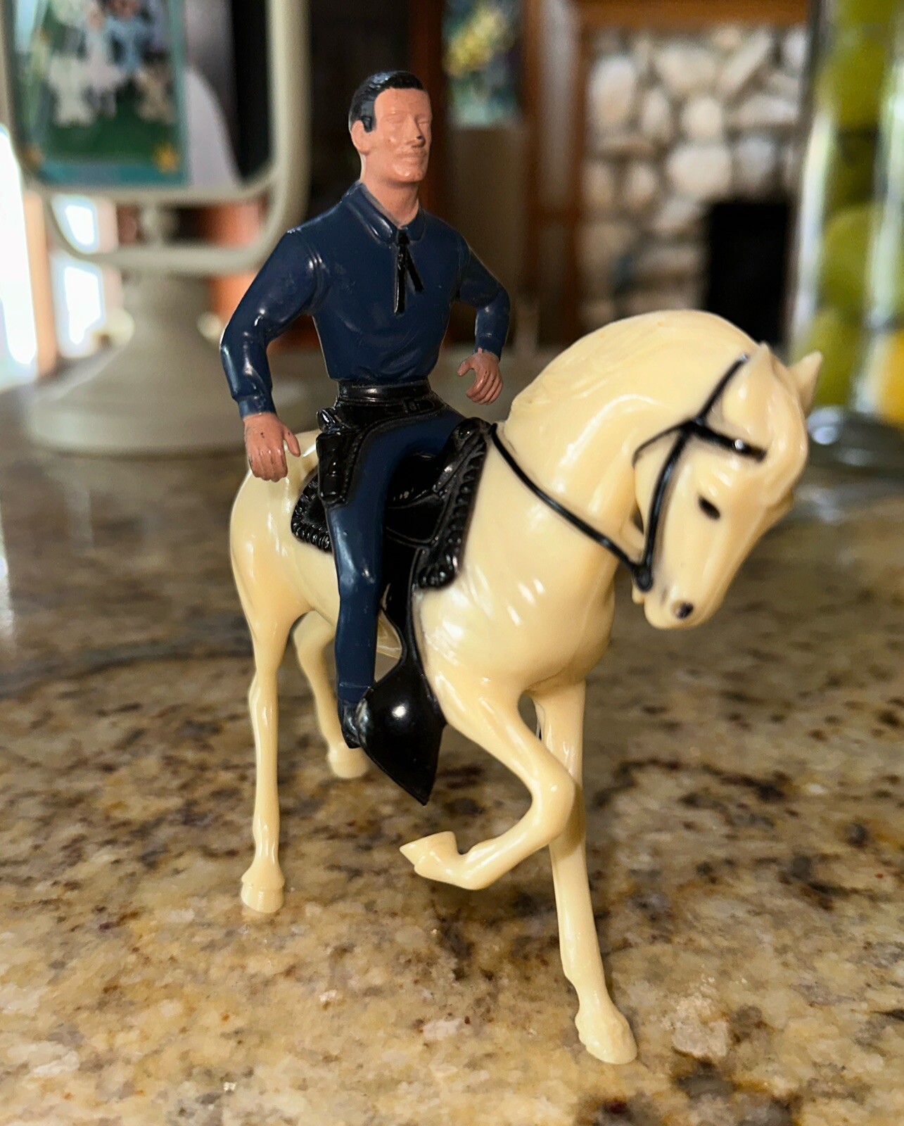 HARTLAND 1950’s PALADIN MINI WESTERN FIGURE WITH PRANCER HORSE