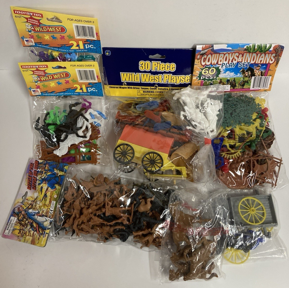 Cowboys & Indians Little Big Horn figures 1990’s-2000’s lot