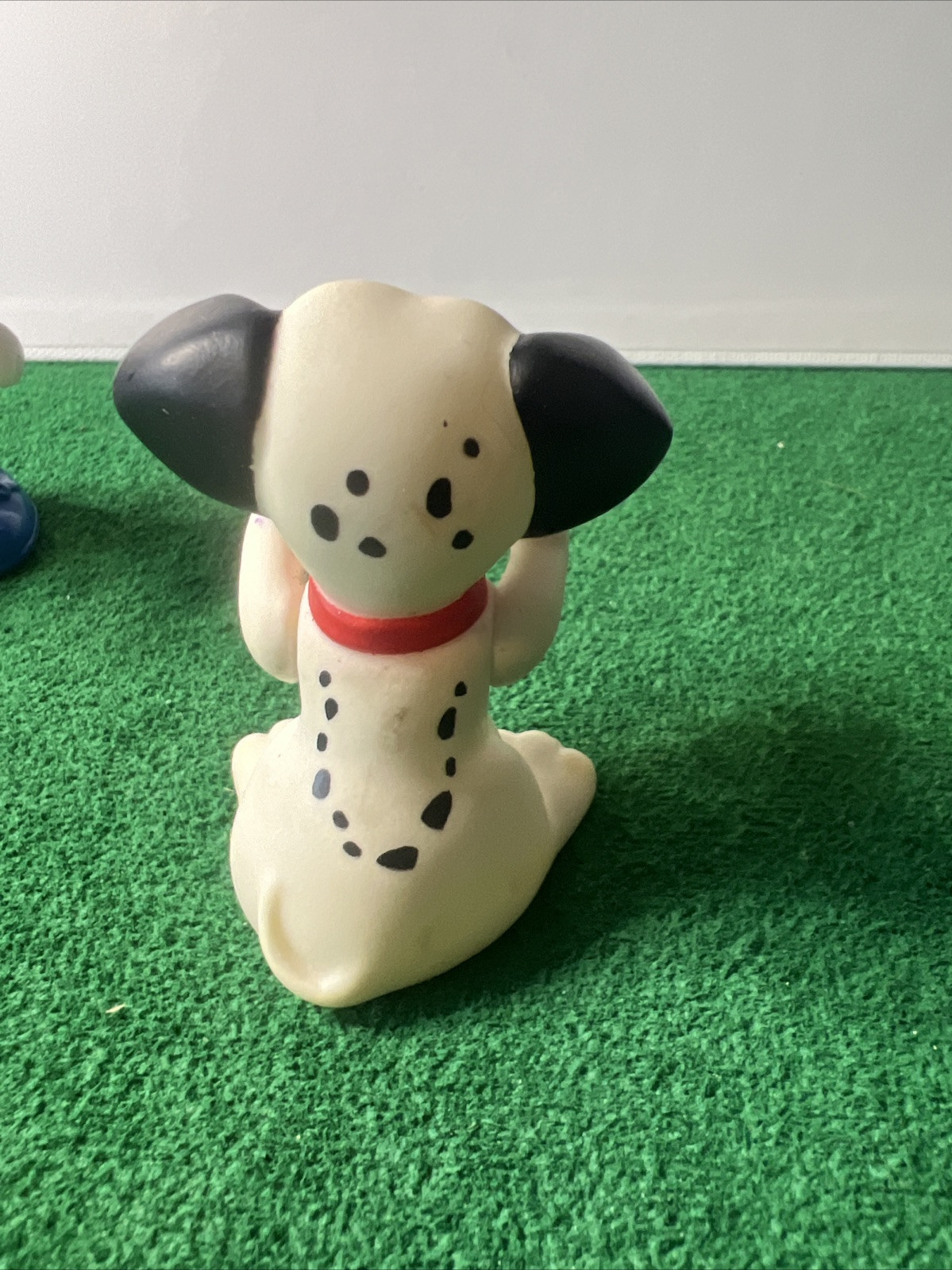 Snoopy Vintage 1966 Dog Peanuts in Cowboy Farmer Hat Toy Figure 101 Dalmatians