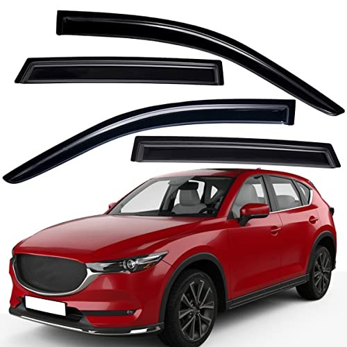 Lightronic Extra Durable Outside-Mount Auto Vent Window Visor, Fits 2017-2025