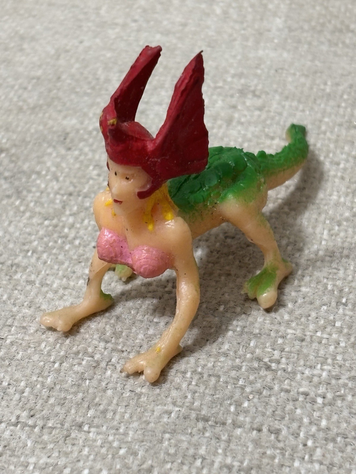 2002 Invasion Of Monster Women Draconia Figure Loose Soft Plastic Rubber 3”