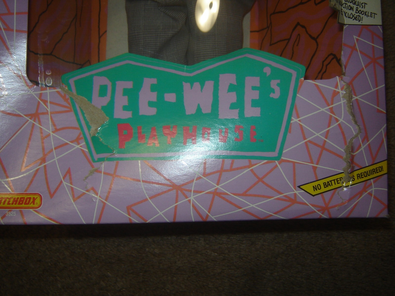 PEEWEE HERMAN VENTRILOQUIST DOLL NEVER OPENED