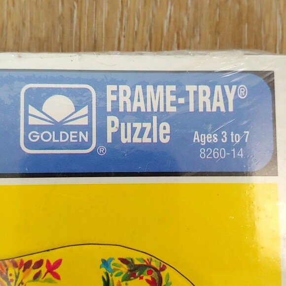 Rare Vintage 1975 Golden Mother Goose Puzzle Story Book Color Activity Book Set