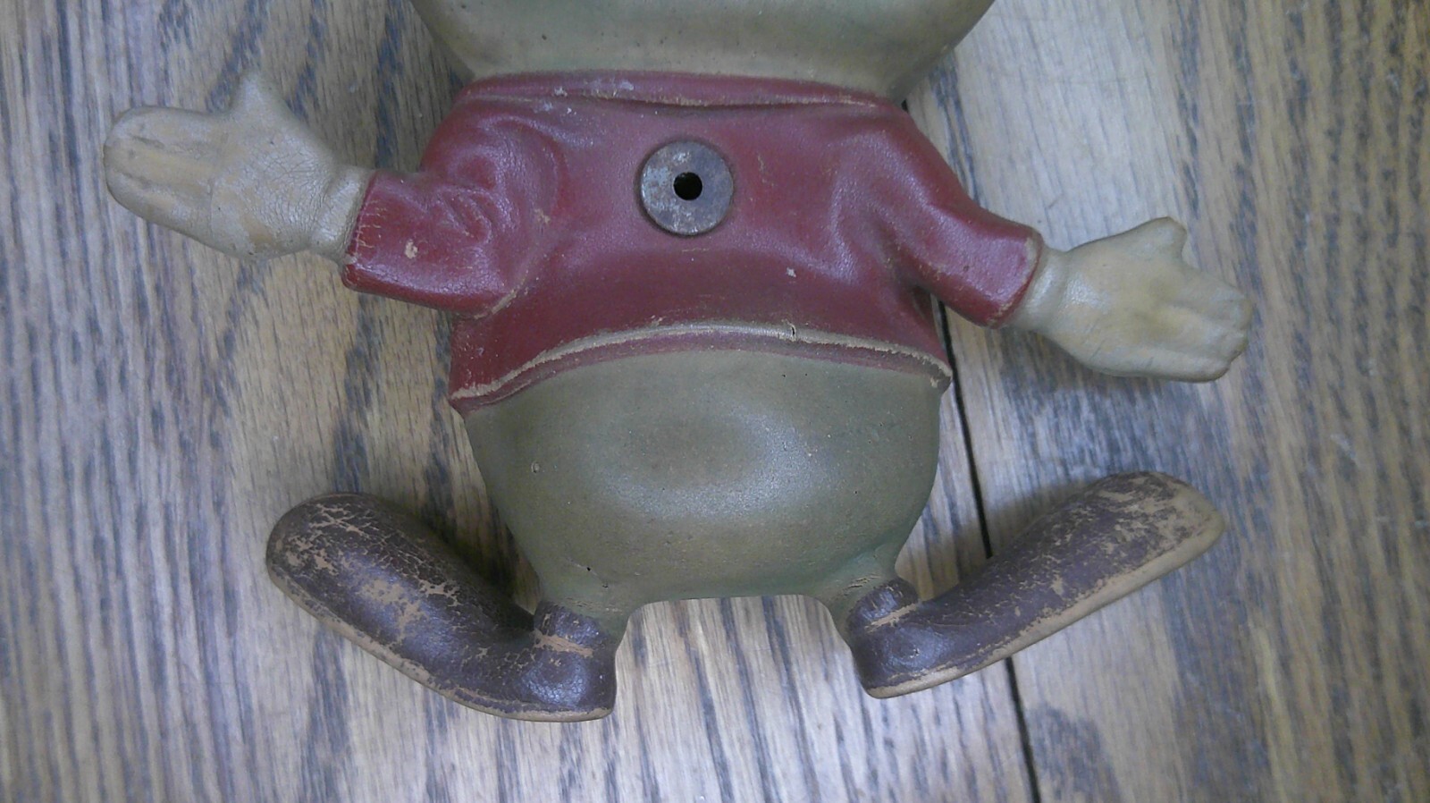 rare Rempel frog #5 titled “the gremlin” made of rubber squeak toy Z138