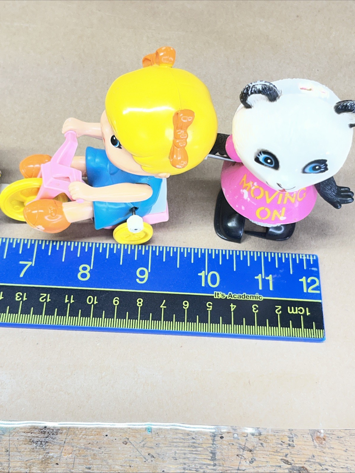 Lot of Wind Up Toys Vintage TOMY Hardee’s E.T. Panda Monster Pineapple READ